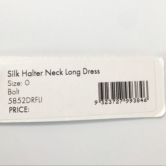 Zimmermann 100% Silk Bolt Halter Neck Long Dress - Picture 7 of 8